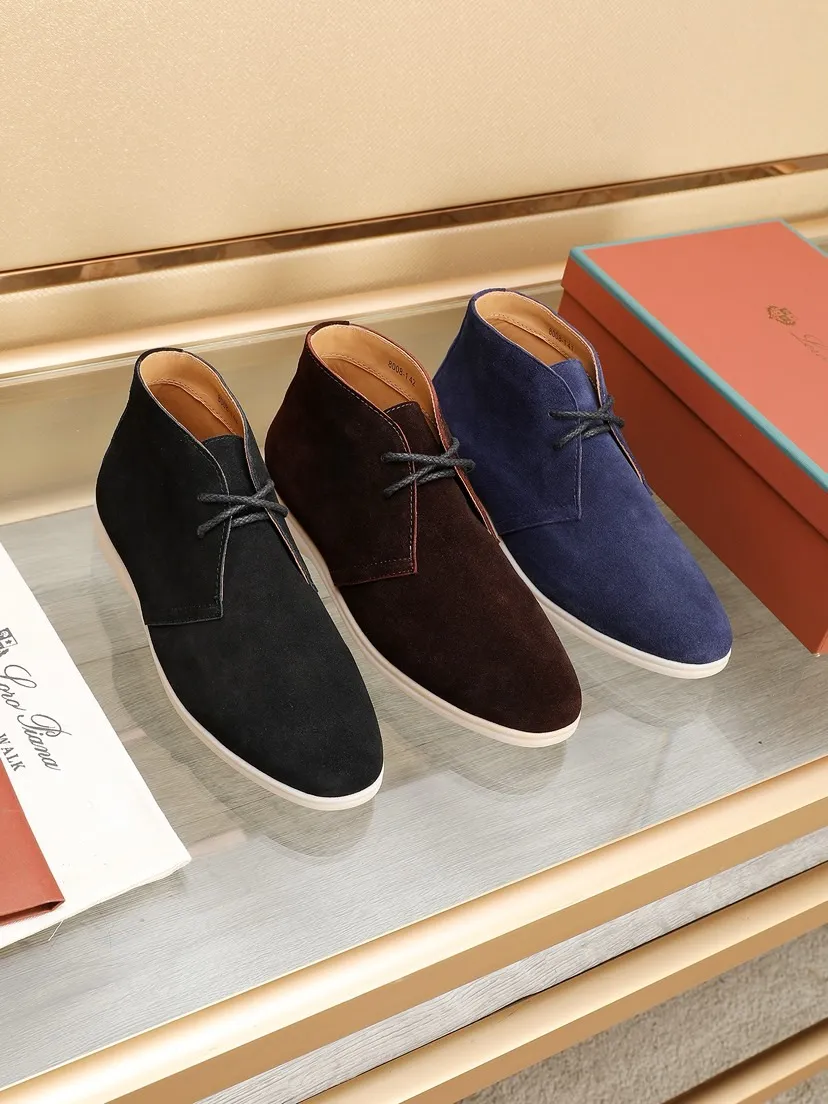 Men's Men's Shoes💰Men's Shoes💰440💰【loro piana】The new moccasins are made of water-repellent treated suede uppers with rubber soles, a classic. The complex craftsmanship and meticulous structure make the shoes light and soft, allowing you to walk comfortably and freely. Perfect for wearing at the beach or out in the water during the summer. Men’s size: 38-45